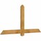 Ekena Millwork Eugene Rough Sawn Timber Gable Bracket, Western Red Cedar, 60"W x 30"H x 2"D x 4"F, 12/12 Pitch GBW060X30X0204EUG00RWR - alternate 3